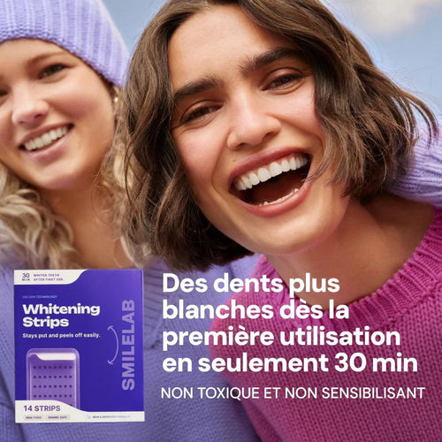 Smile Kit ( Bandes Blanchissantes Violettes )
